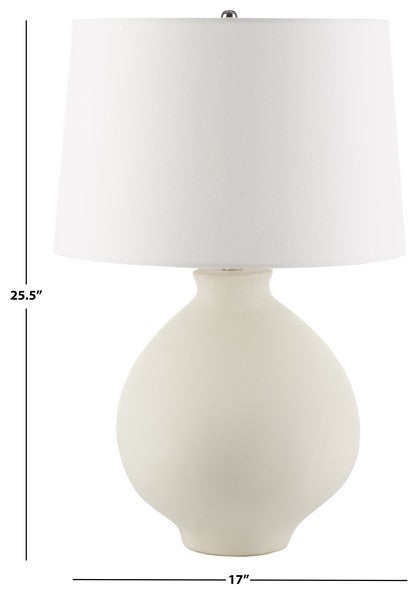 Safavieh Costa, 25.5 Inch, Ceramic Table Lamp?, TBL2009 - White