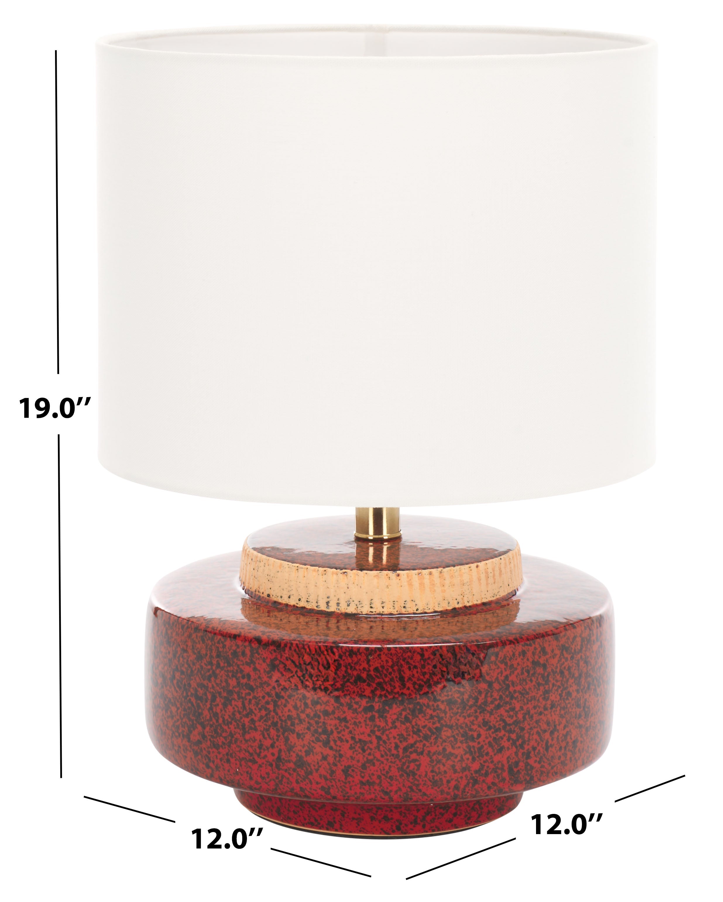 Red / Brass