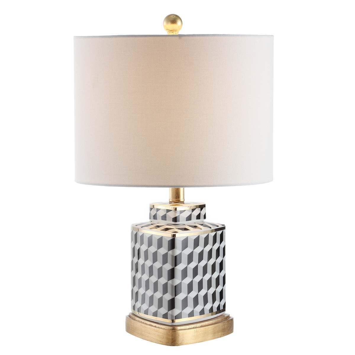 Safavieh Alisha Table Lamp, TBL4102 - Black/White