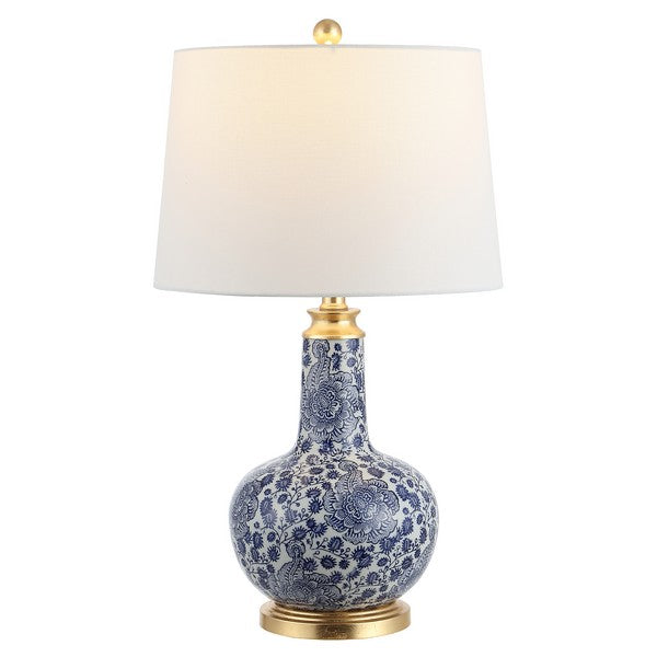 Safavieh Leia Ceramic Table Lamp, TBL4297 - Blue