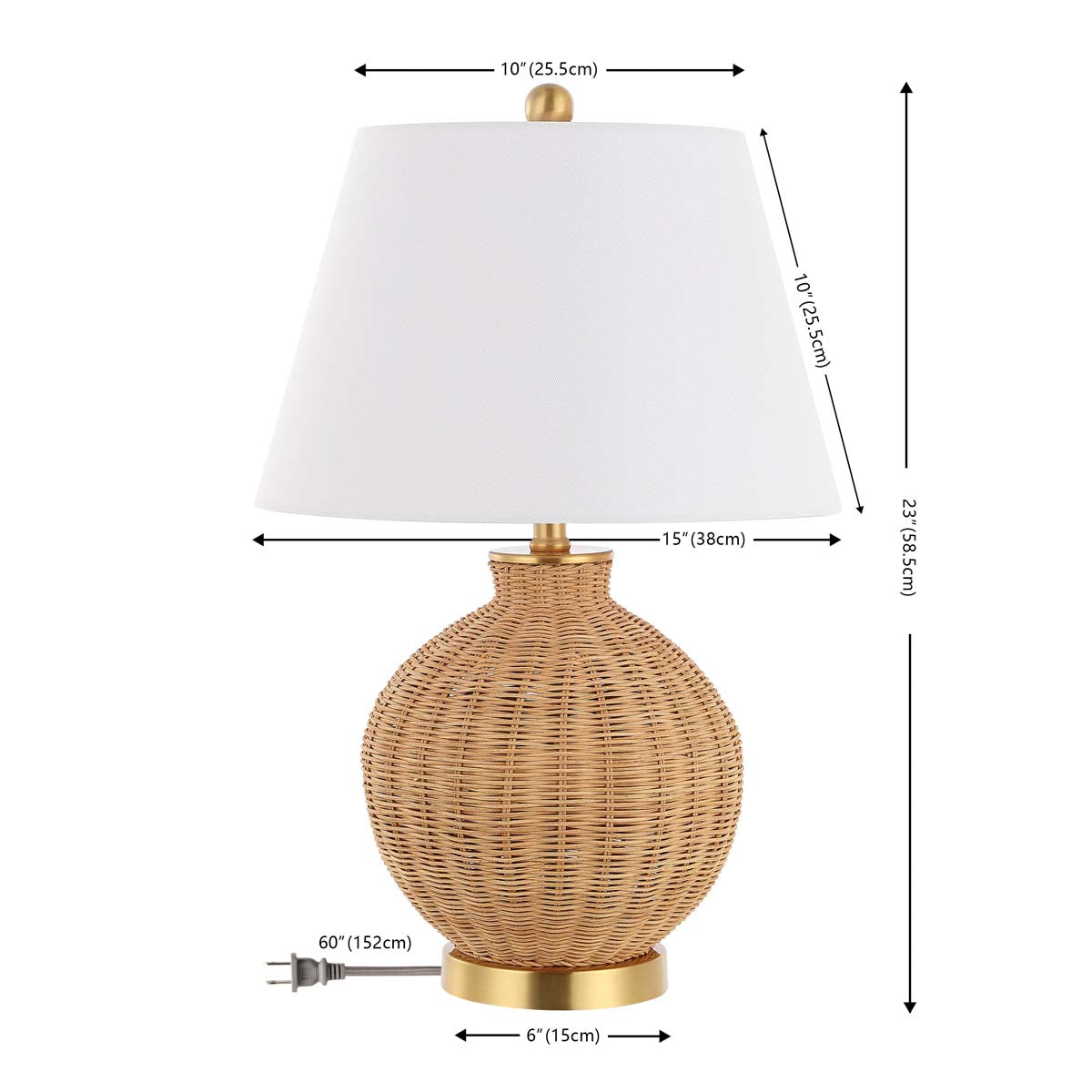 Natural / Brass - Natural / Brass