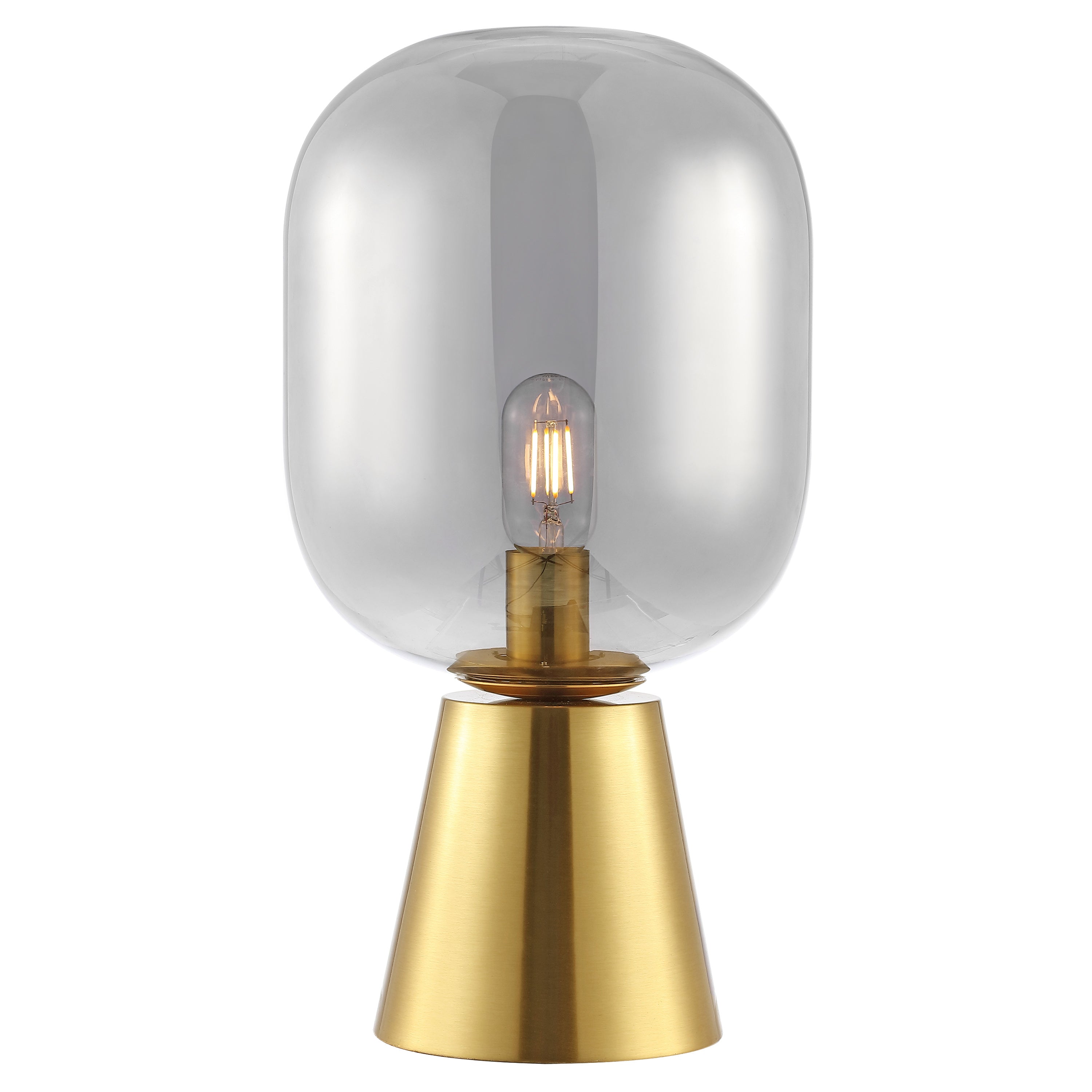 Smoke Grey / Brass