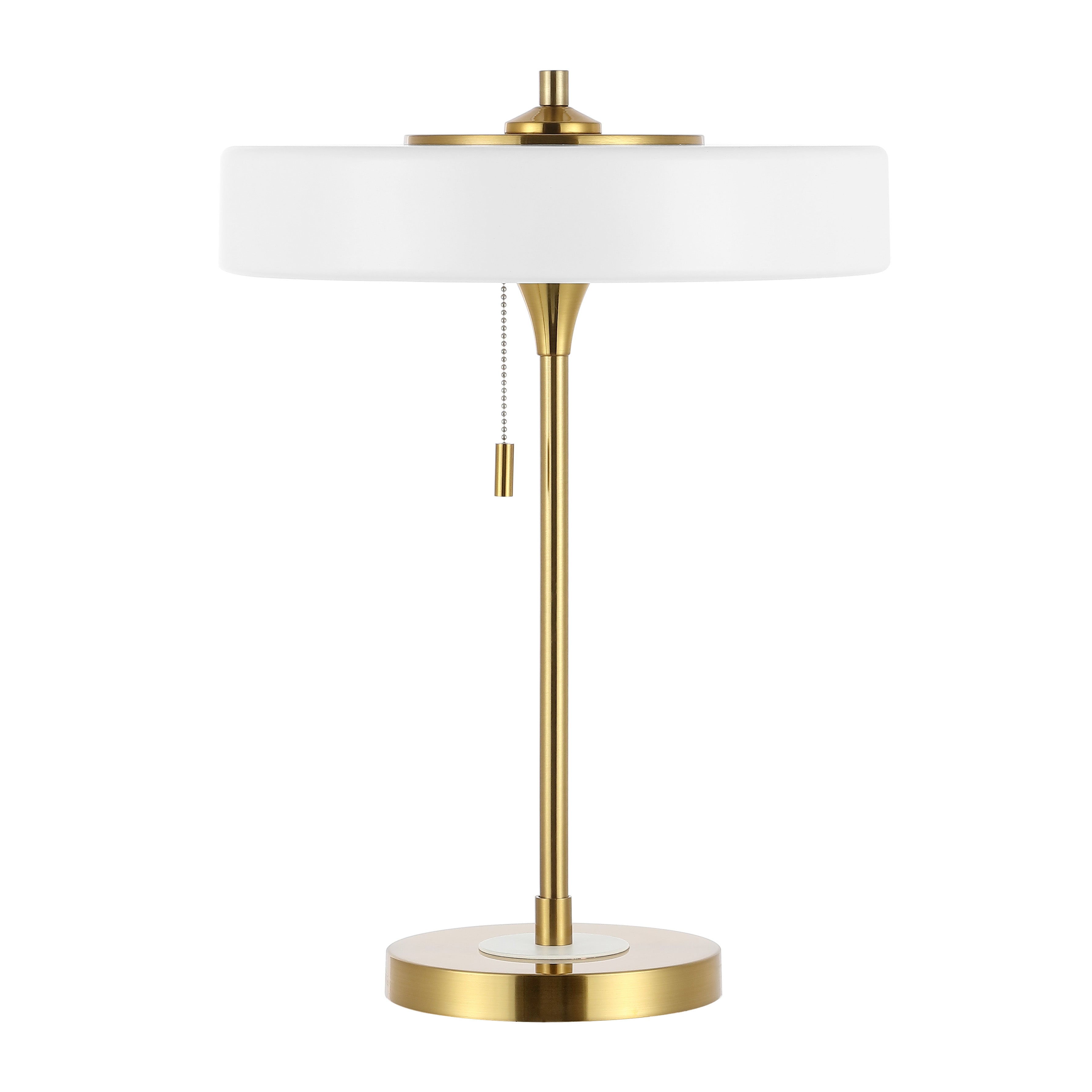 White / Brass
