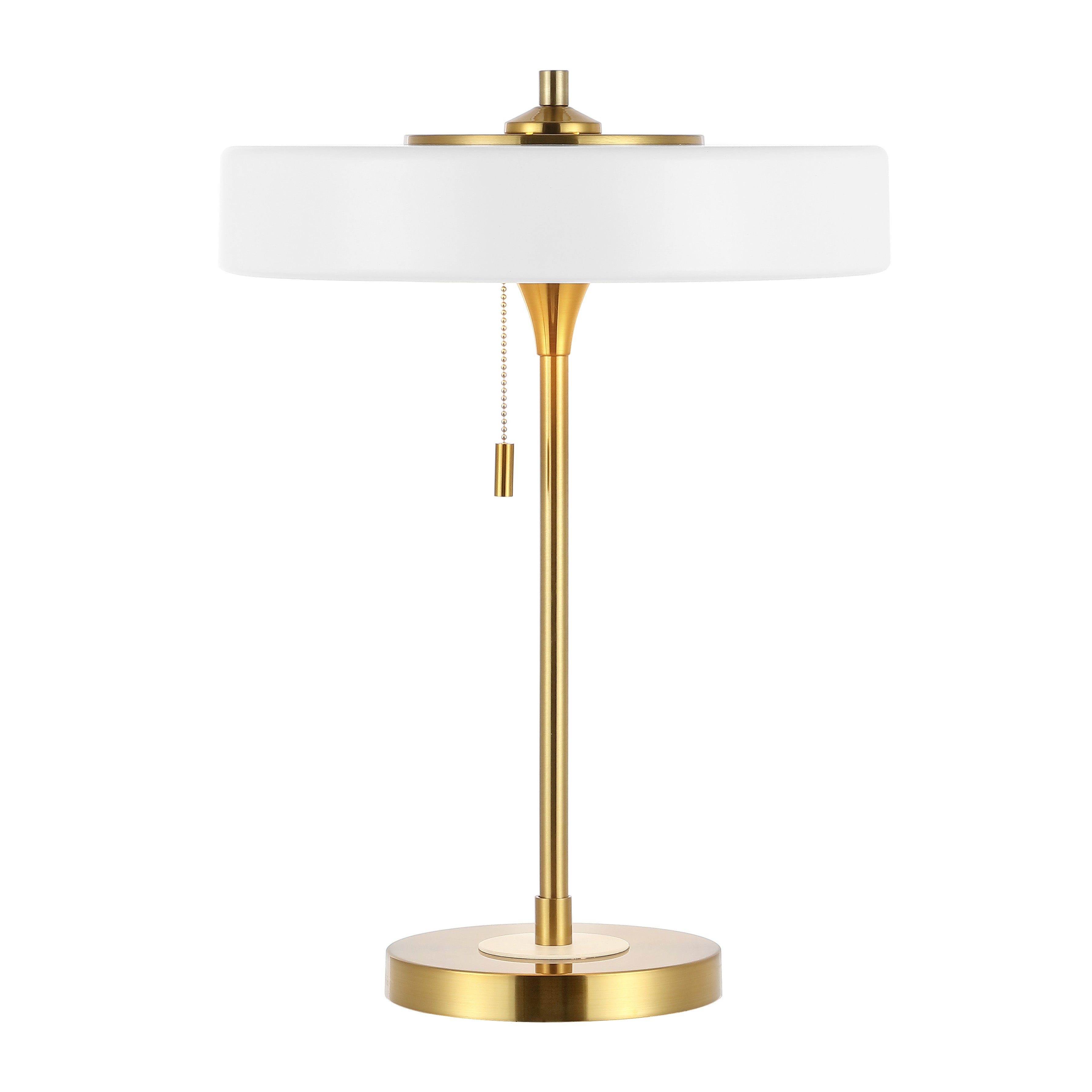 White / Brass