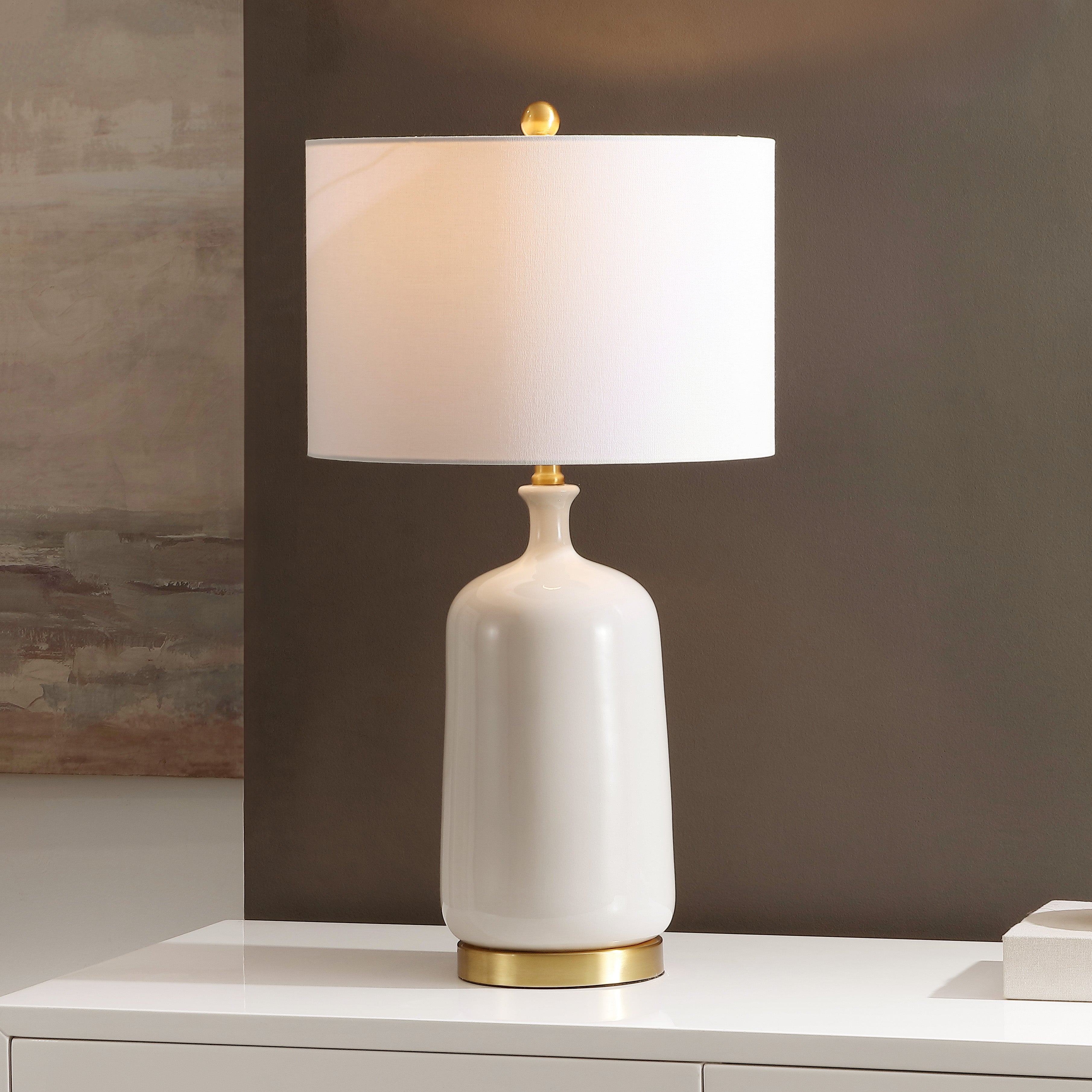 Cream / Brass