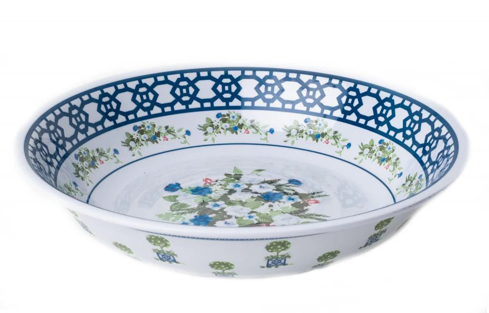 Trellis and Topiary Melamine Serving Set