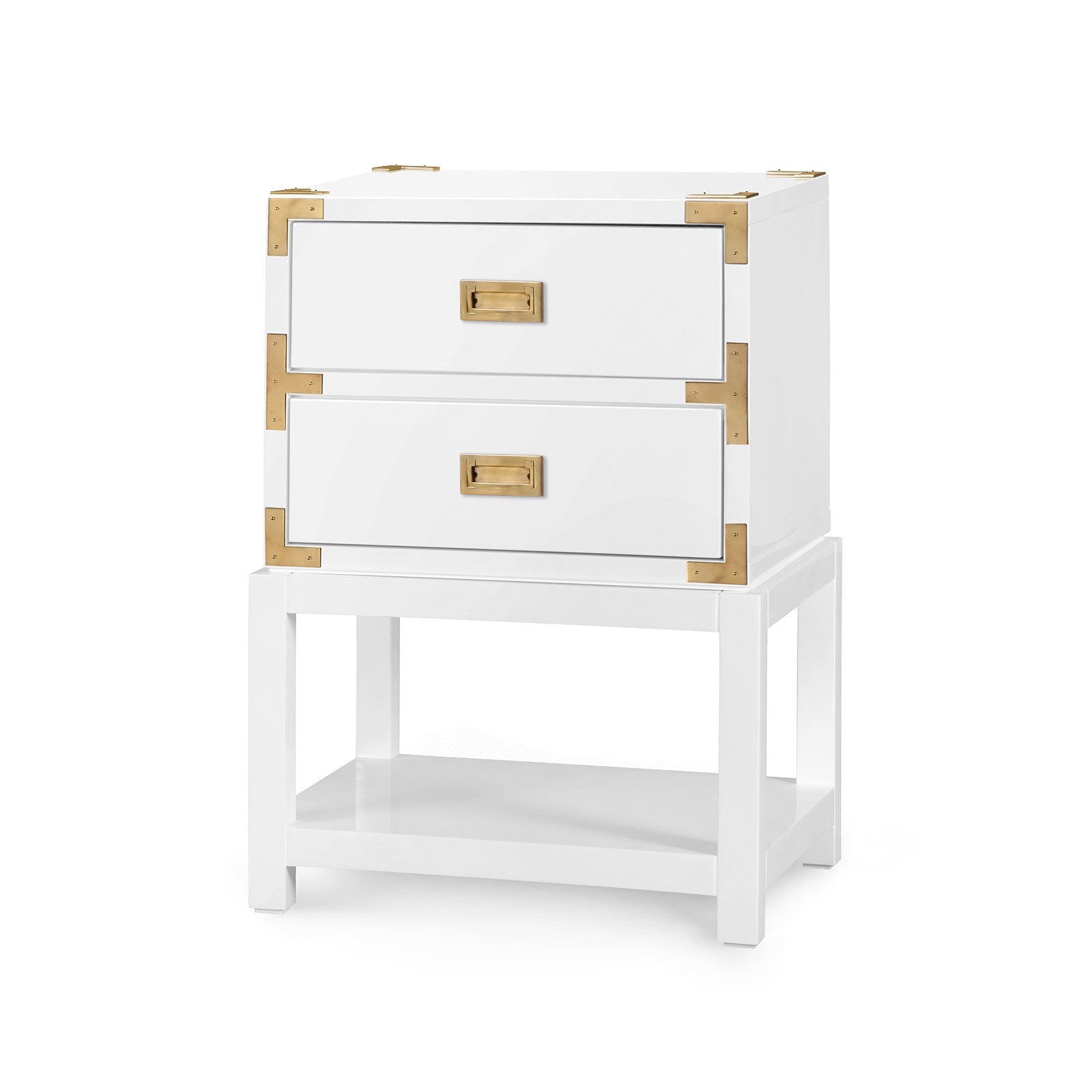 Tansu 2-Drawer Side Table | Villa & House - TSU-120-39