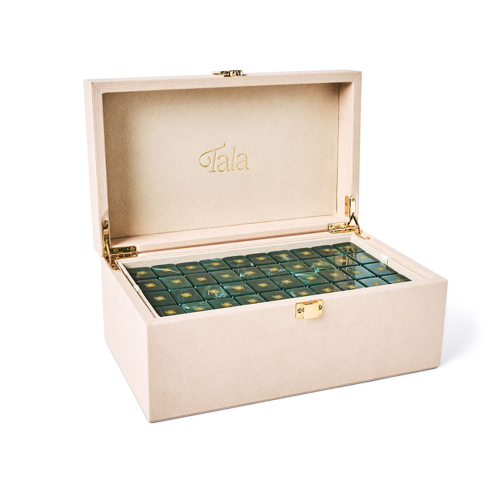Tradewind Mahjong Tiles - Emerald Jade