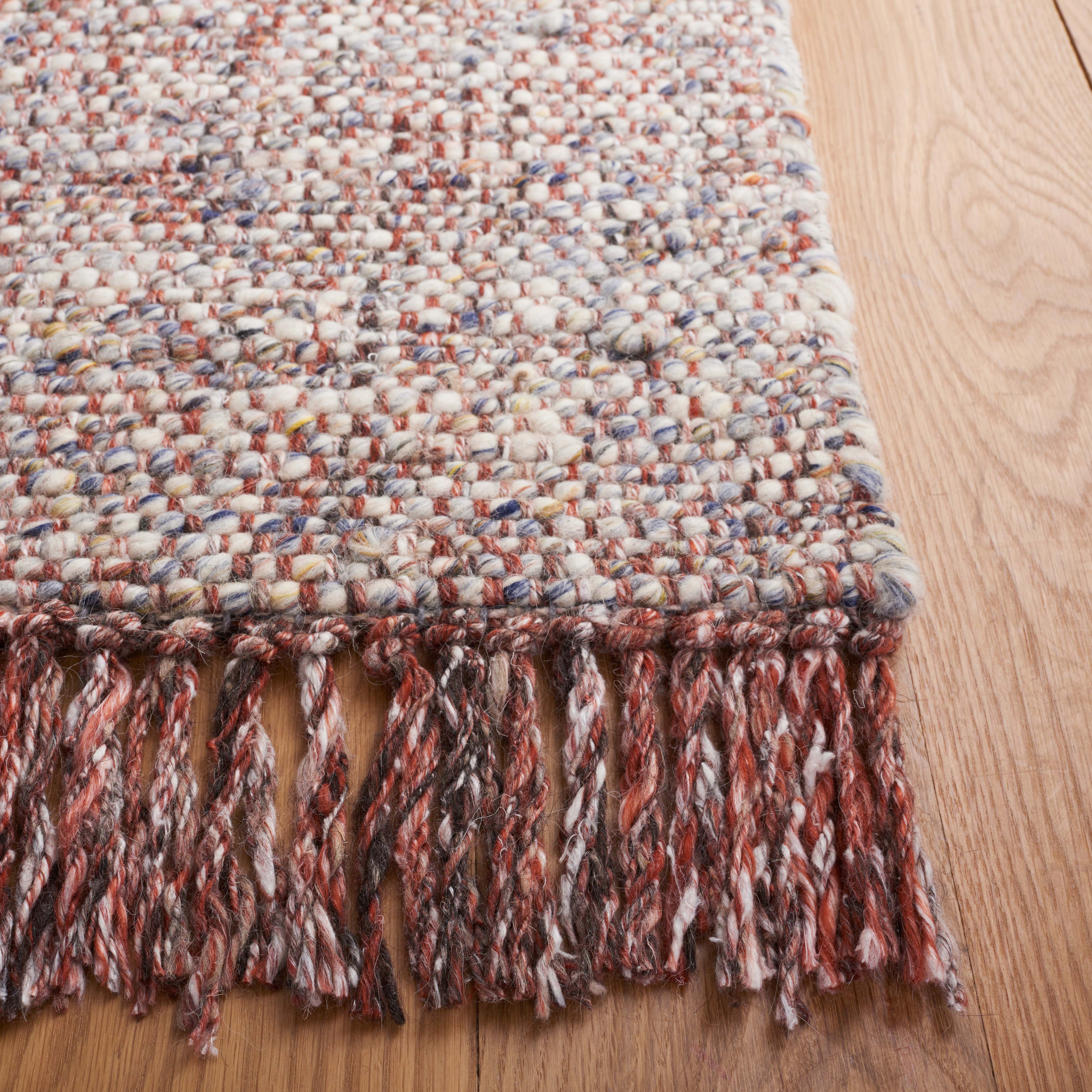Vermont 701 Rug | Safavieh - VRM701 - Grey / Rust