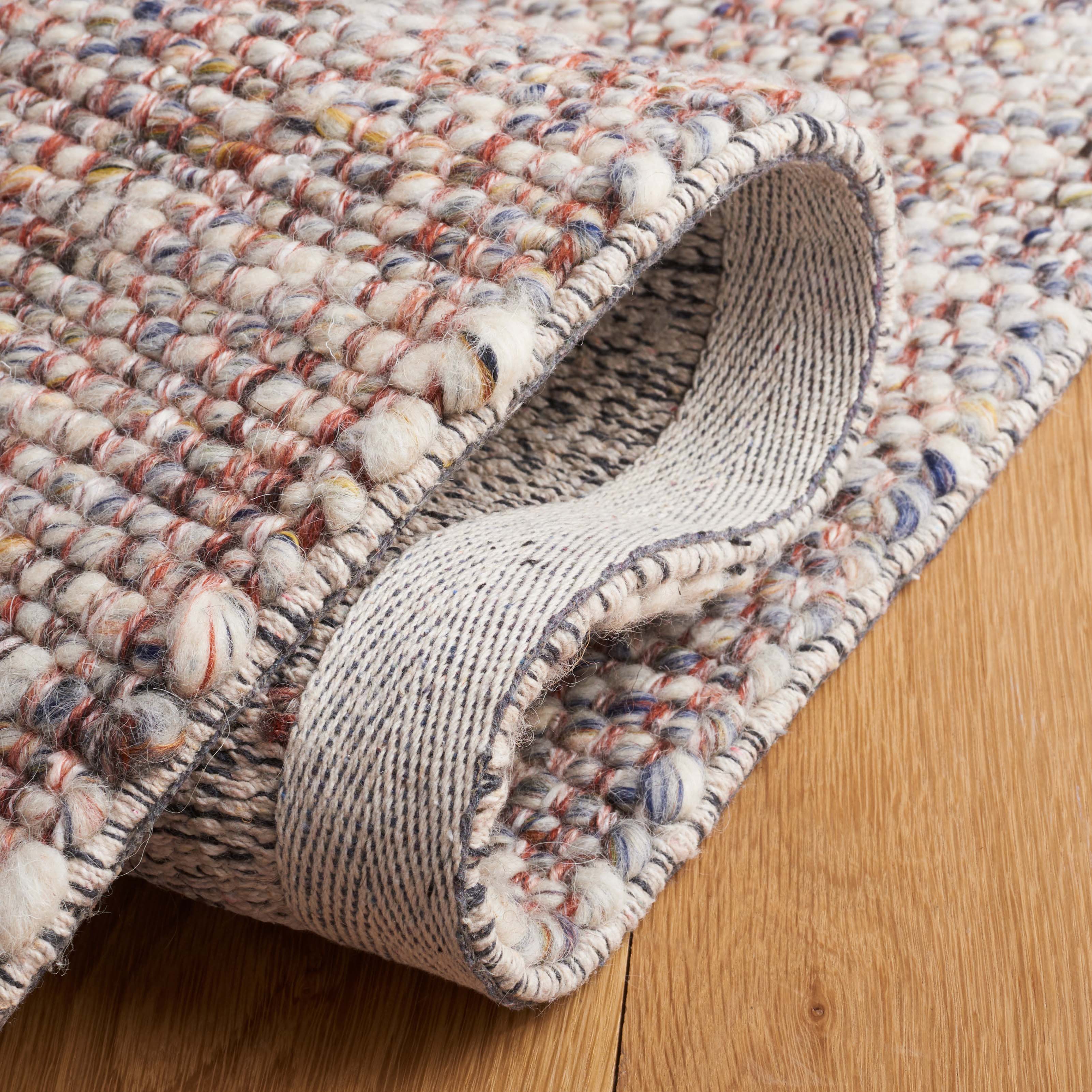 Vermont 701 Rug | Safavieh - VRM701 - Grey / Rust
