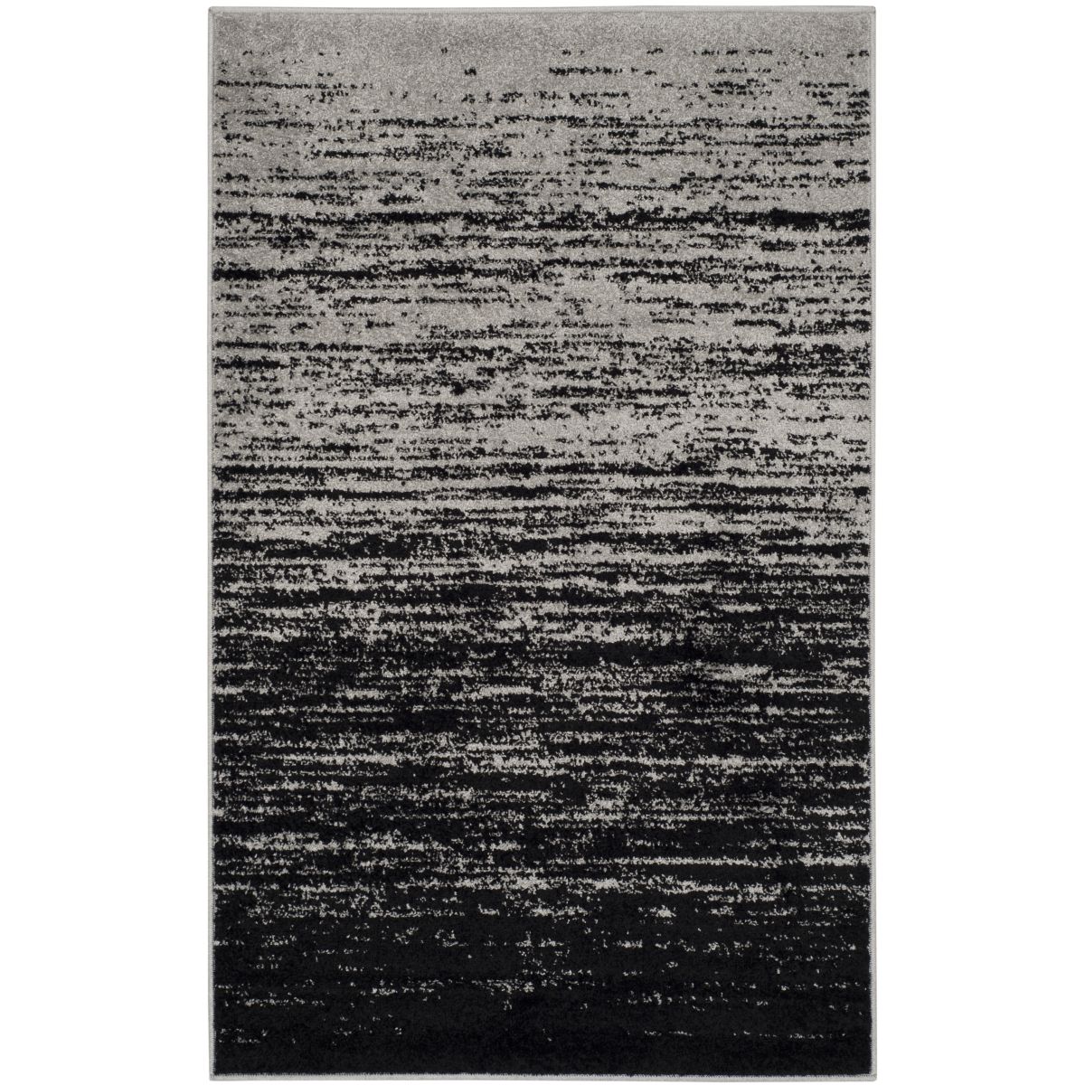 Safavieh Adirondack 113 Rug, Silver, ADR113 - Silver / Black