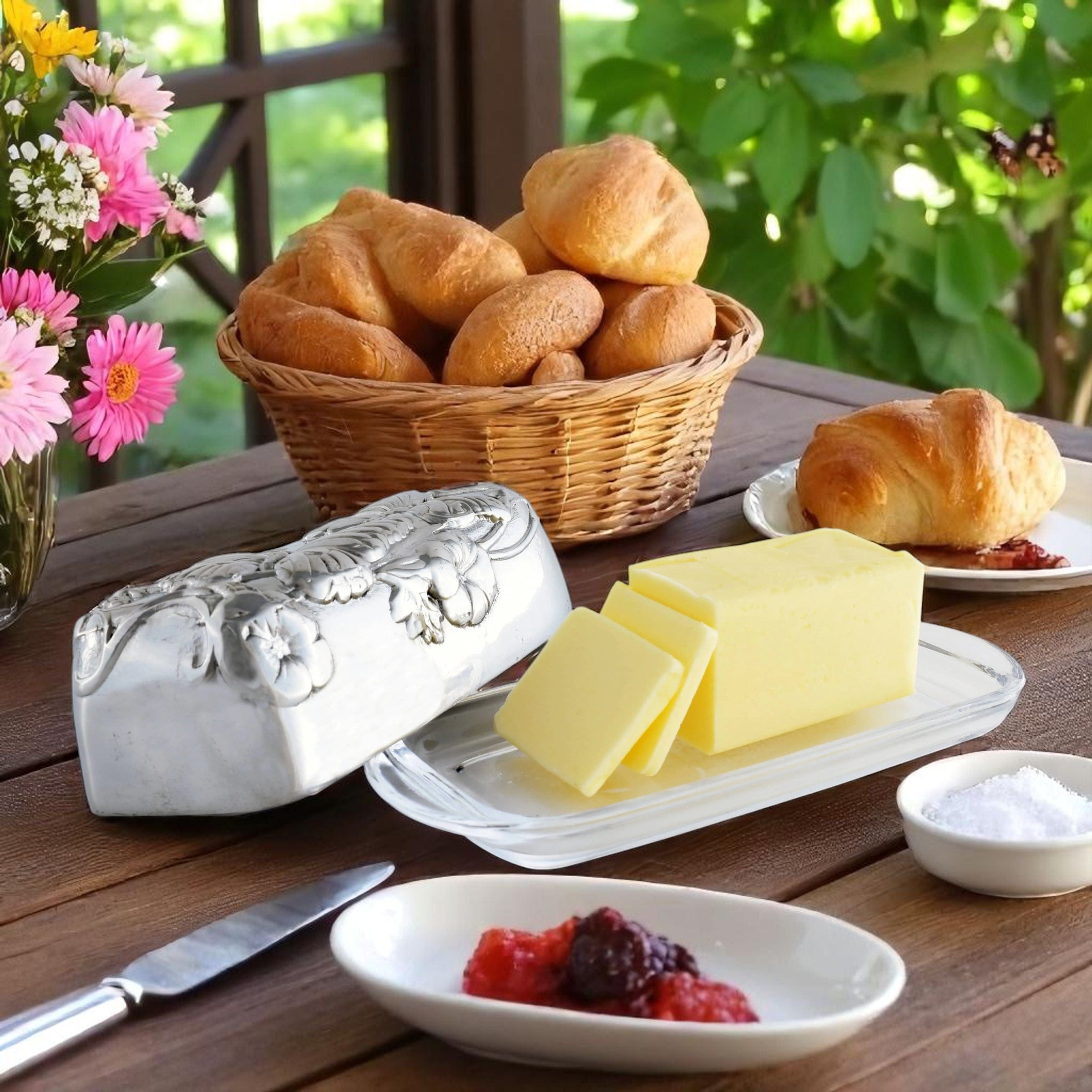 Butterfly Butter Dish