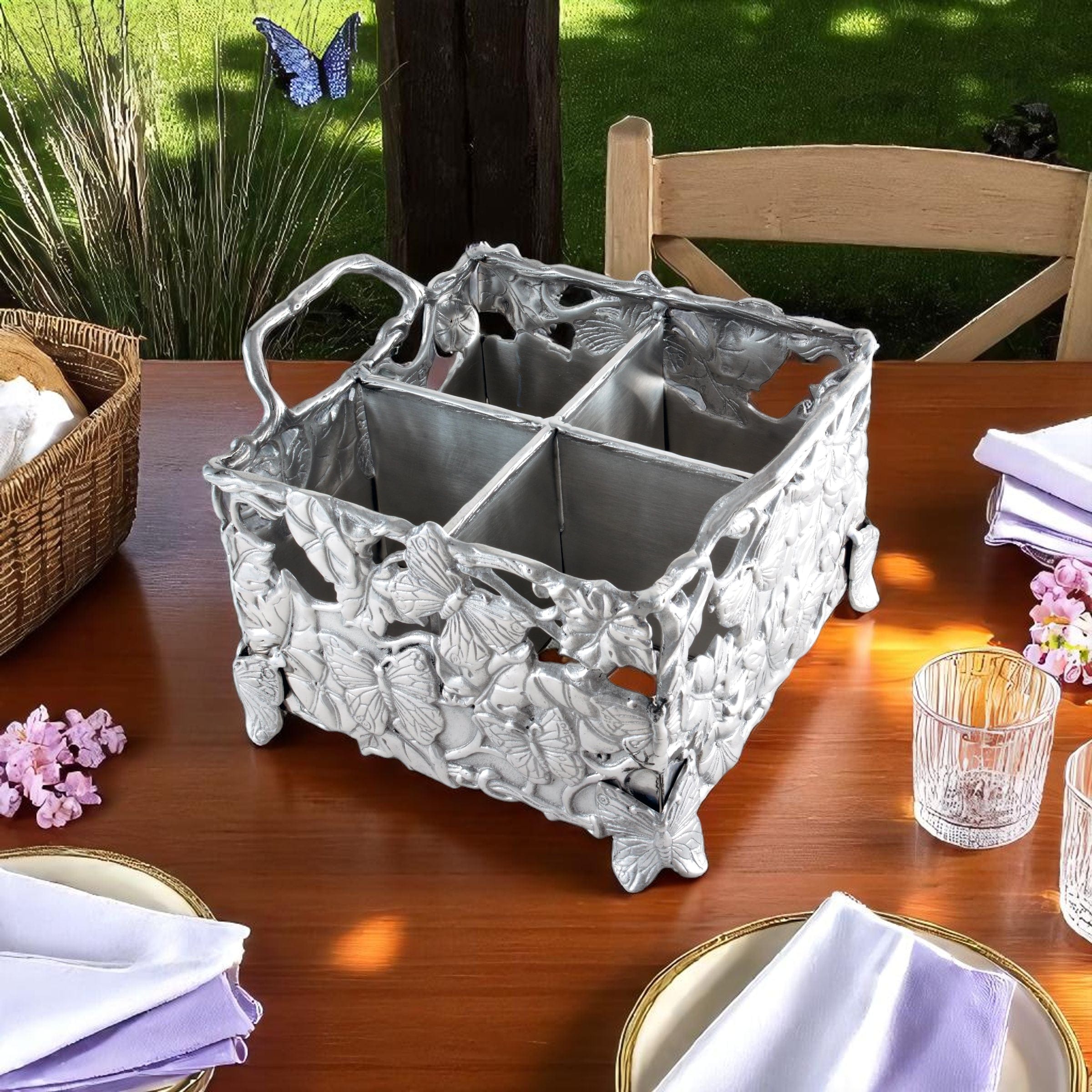 Butterfly Flatware Caddy