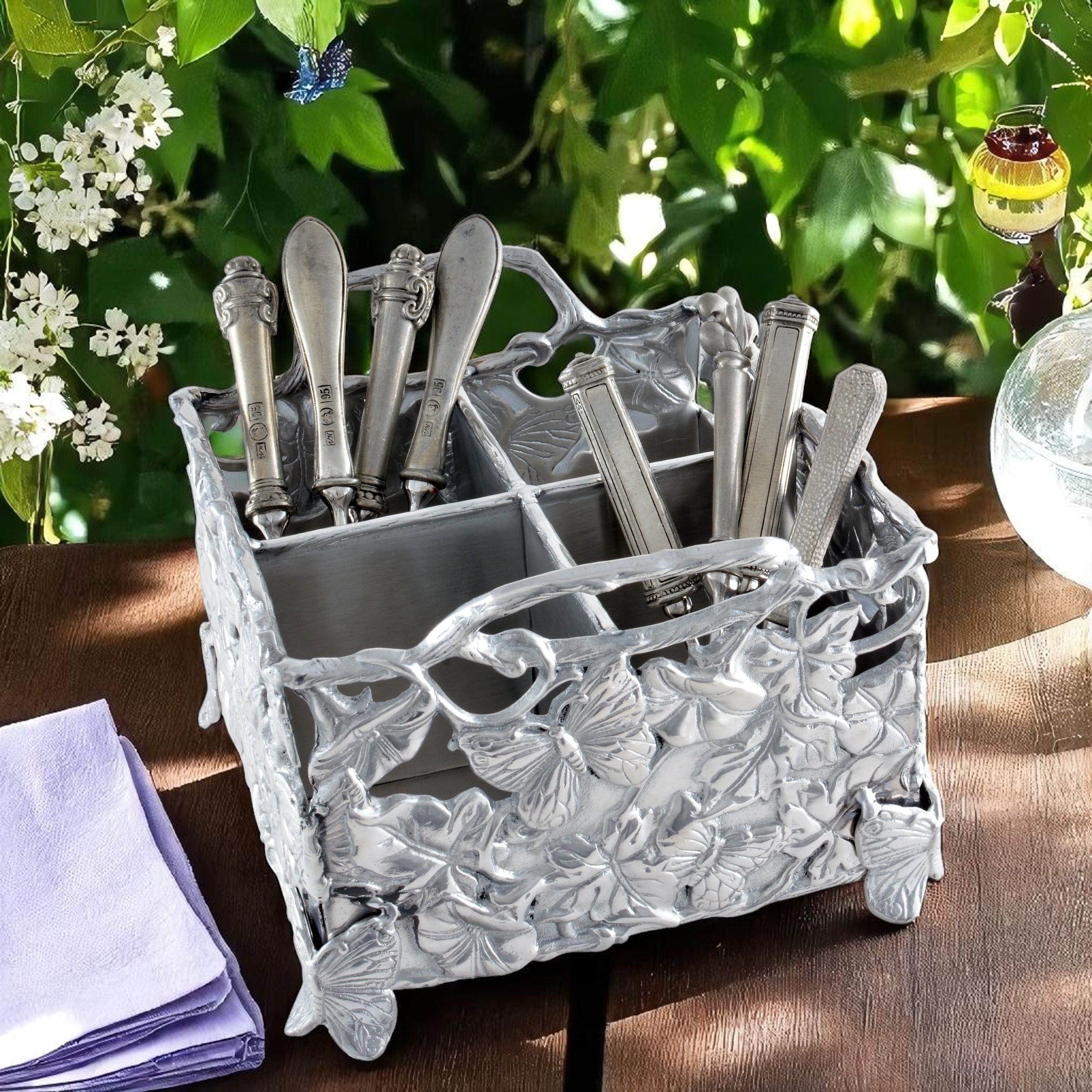 Butterfly Flatware Caddy