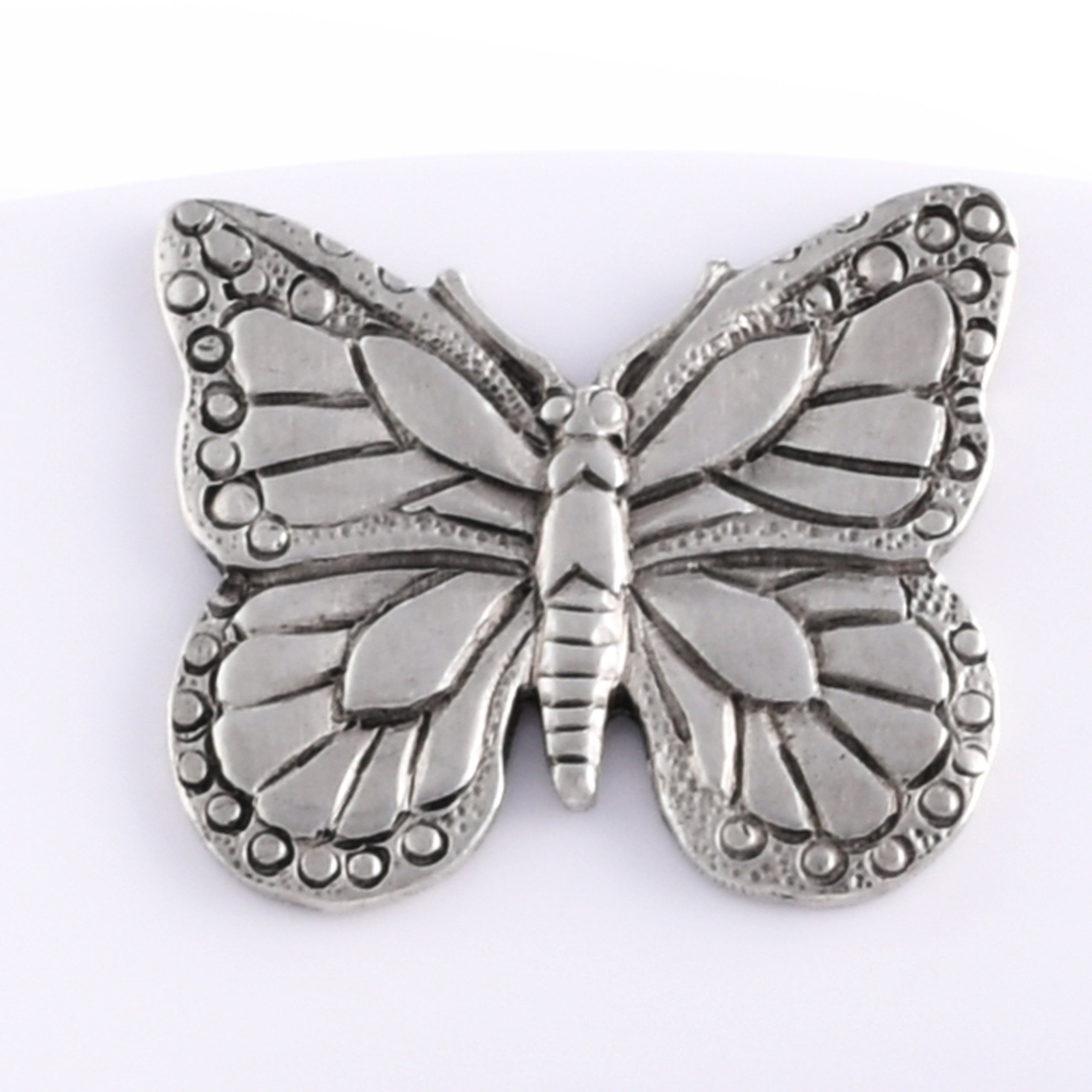 Butterfly Melamine Lunch Plates - Set of 4