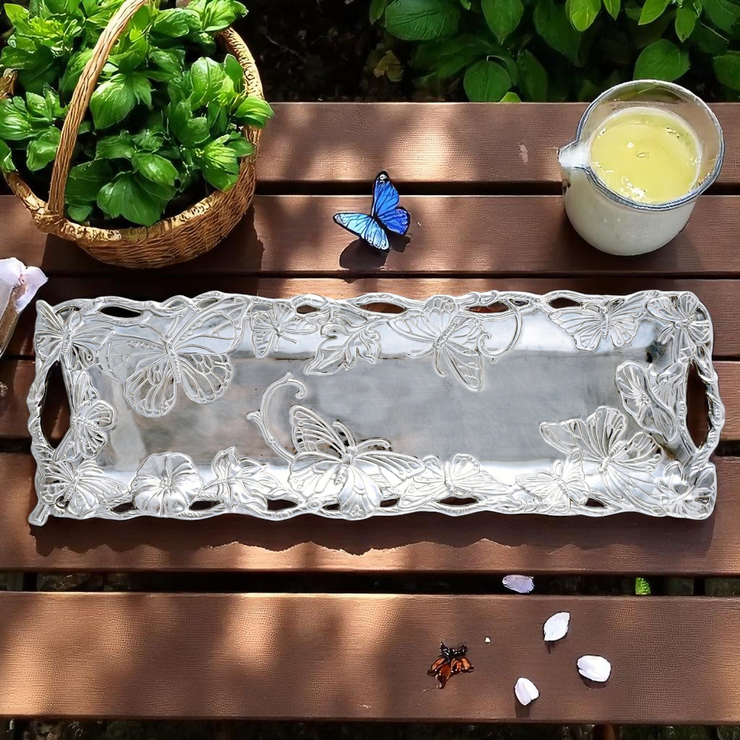 Butterfly - Oblong Tray 18 x 6