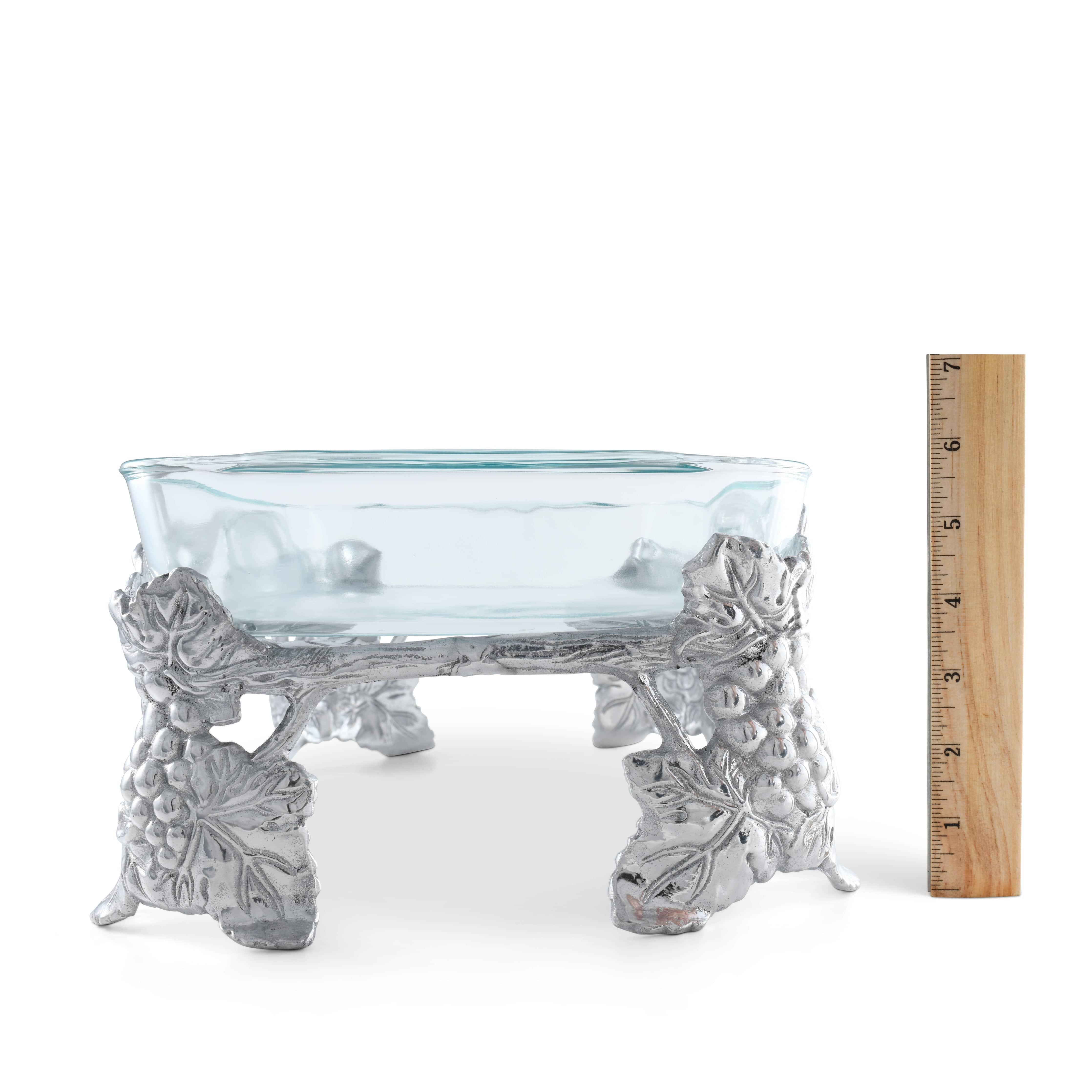 Elevated Grape Pyrex Holder 3qt