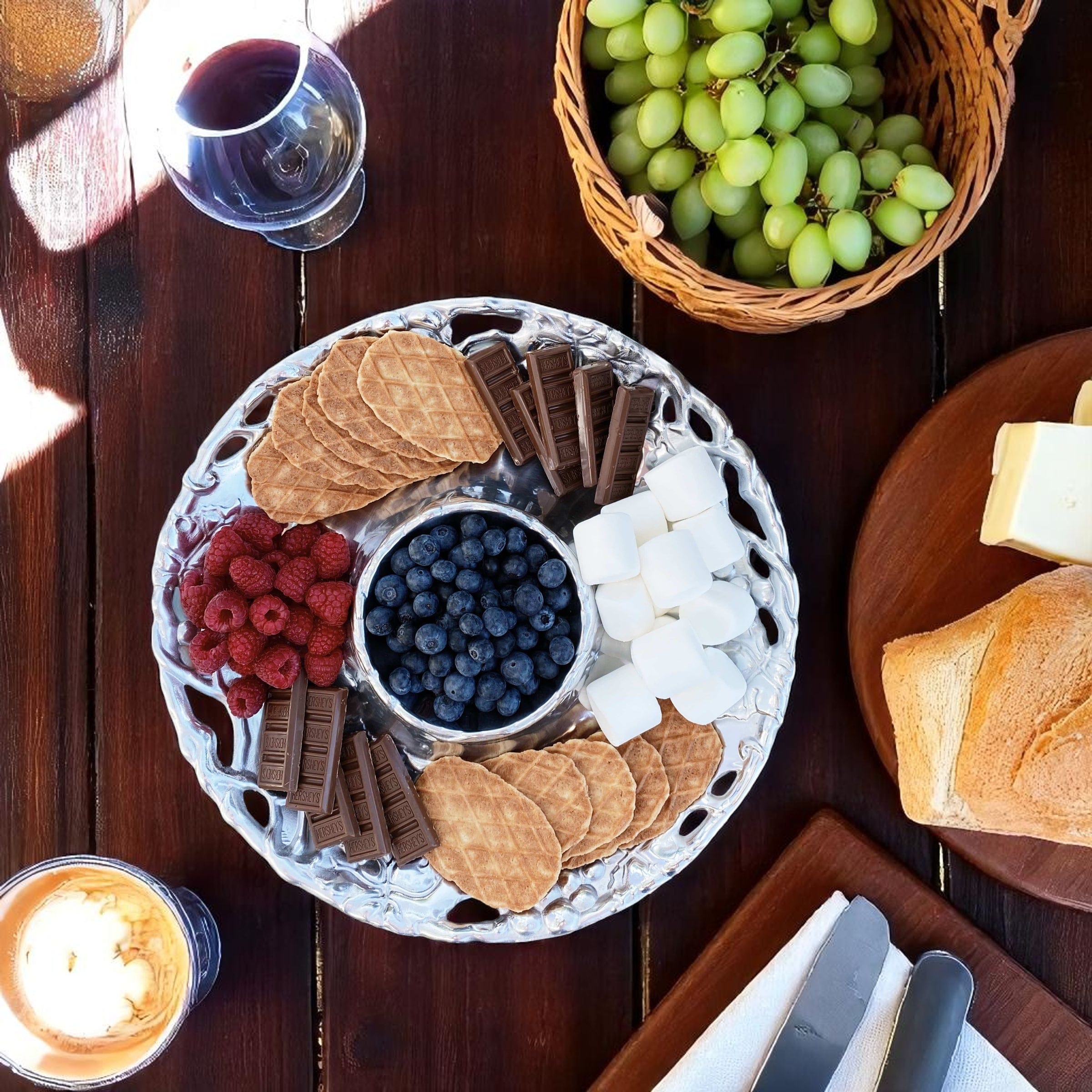 Grape Chip and Dip