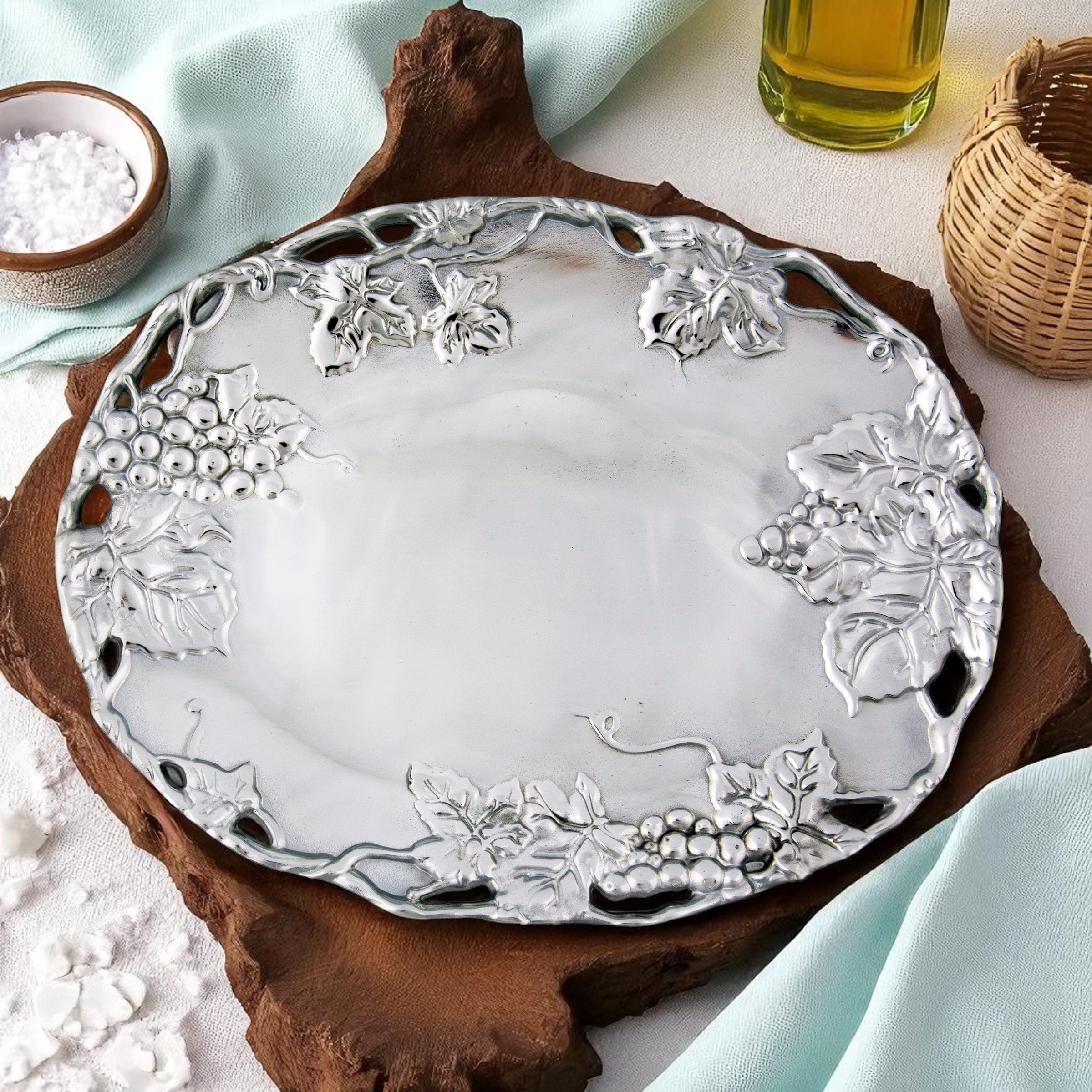 Grape Oval Platter