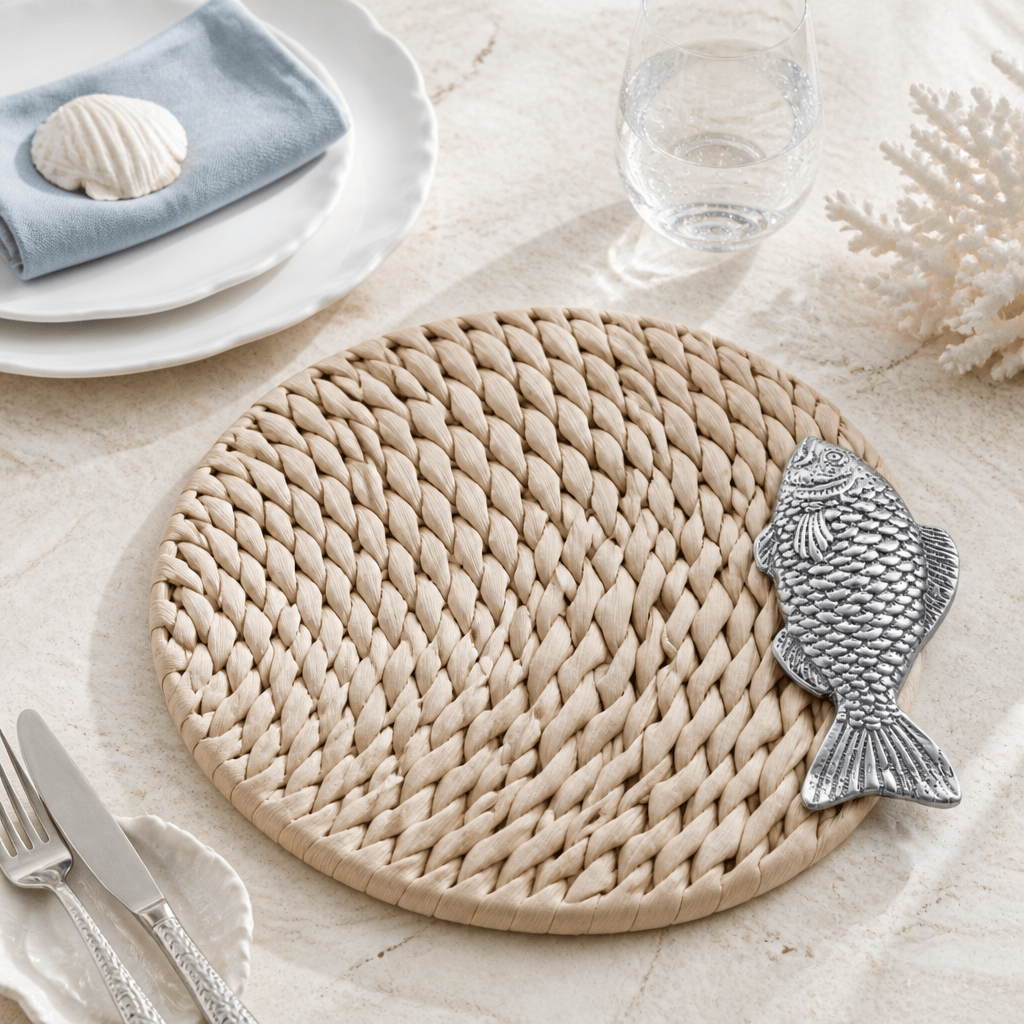 Fish Twisted Seagrass Placemats - set of 4