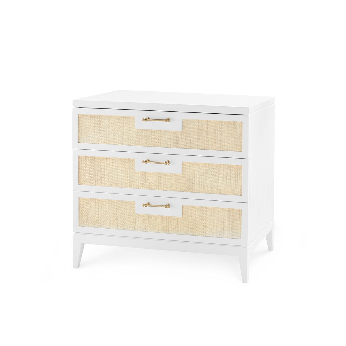 Astor 3-Drawer Side Table | Villa & House - AST-130-09