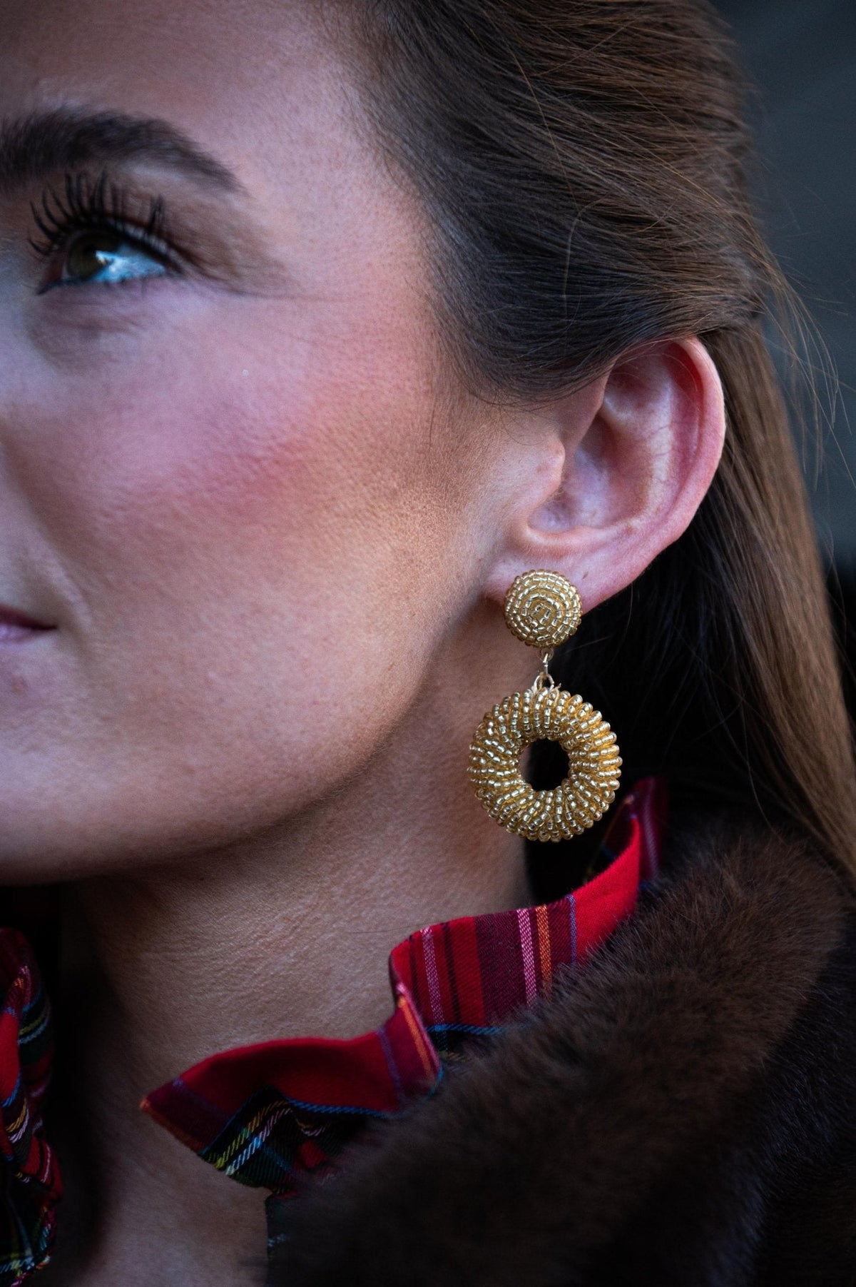 Bonnie Fabric Earring