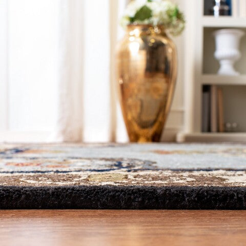 Bergama Rug | Safavieh - BRG141A - Light Blue / Ivory