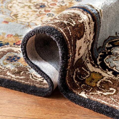 Bergama Rug | Safavieh - BRG141A - Light Blue / Ivory