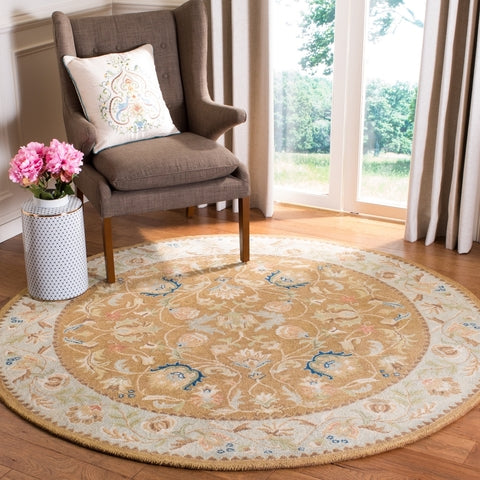 Bergama Rug | Safavieh - BRG161A - Brown / Blue