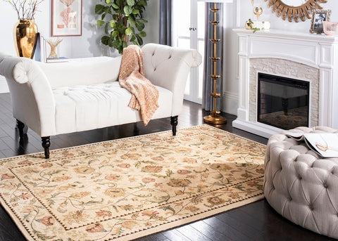 Bergama Rug | Safavieh - BRG161B - Ivory / Ivory
