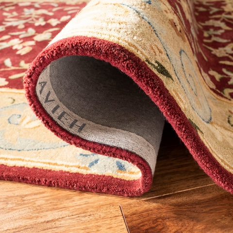 Bergama Rug | Safavieh - BRG164A - Red / Dark Beig