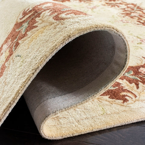 Bergama Rug | Safavieh - BRG166C - Ivory / Rust