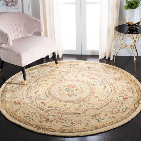 Bergama Rug | Safavieh - BRG168A - Light Gold / Beige