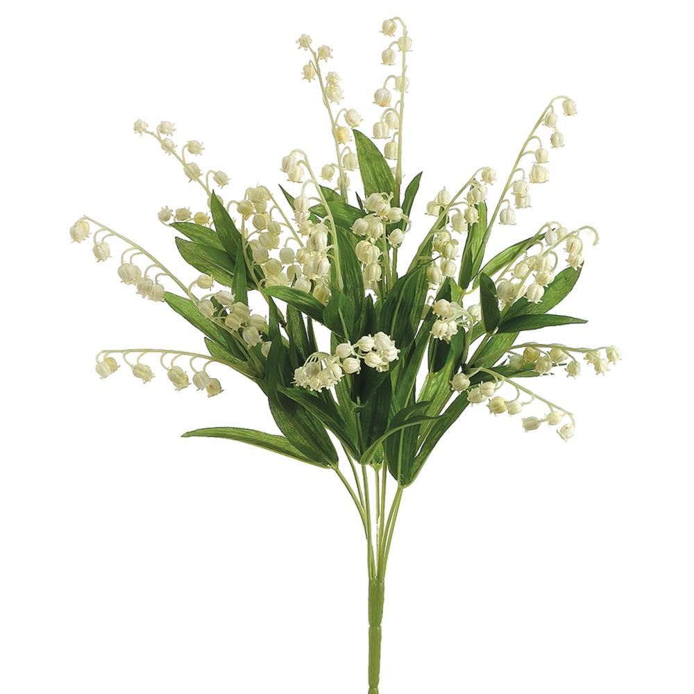 Set of 12 Lily of The Valley Bush Cream