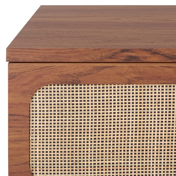 Irelia 3 Drawer Chest, CHS9602 | Safavieh - Walnut