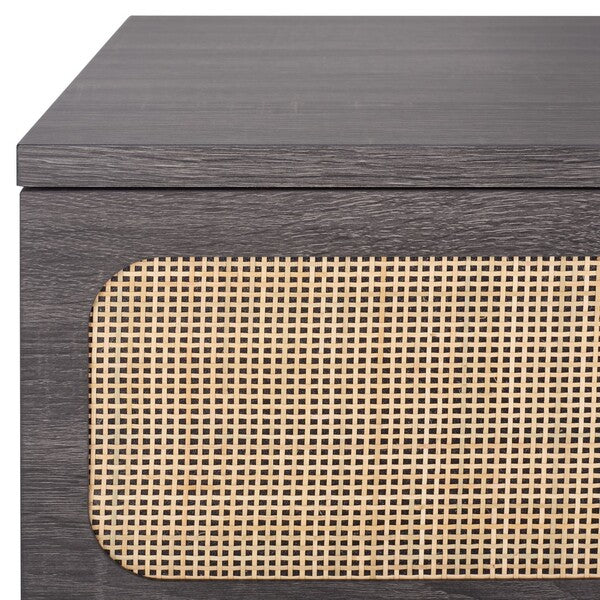 Irelia 3 Drawer Chest, CHS9602 | Safavieh - Distressed Black