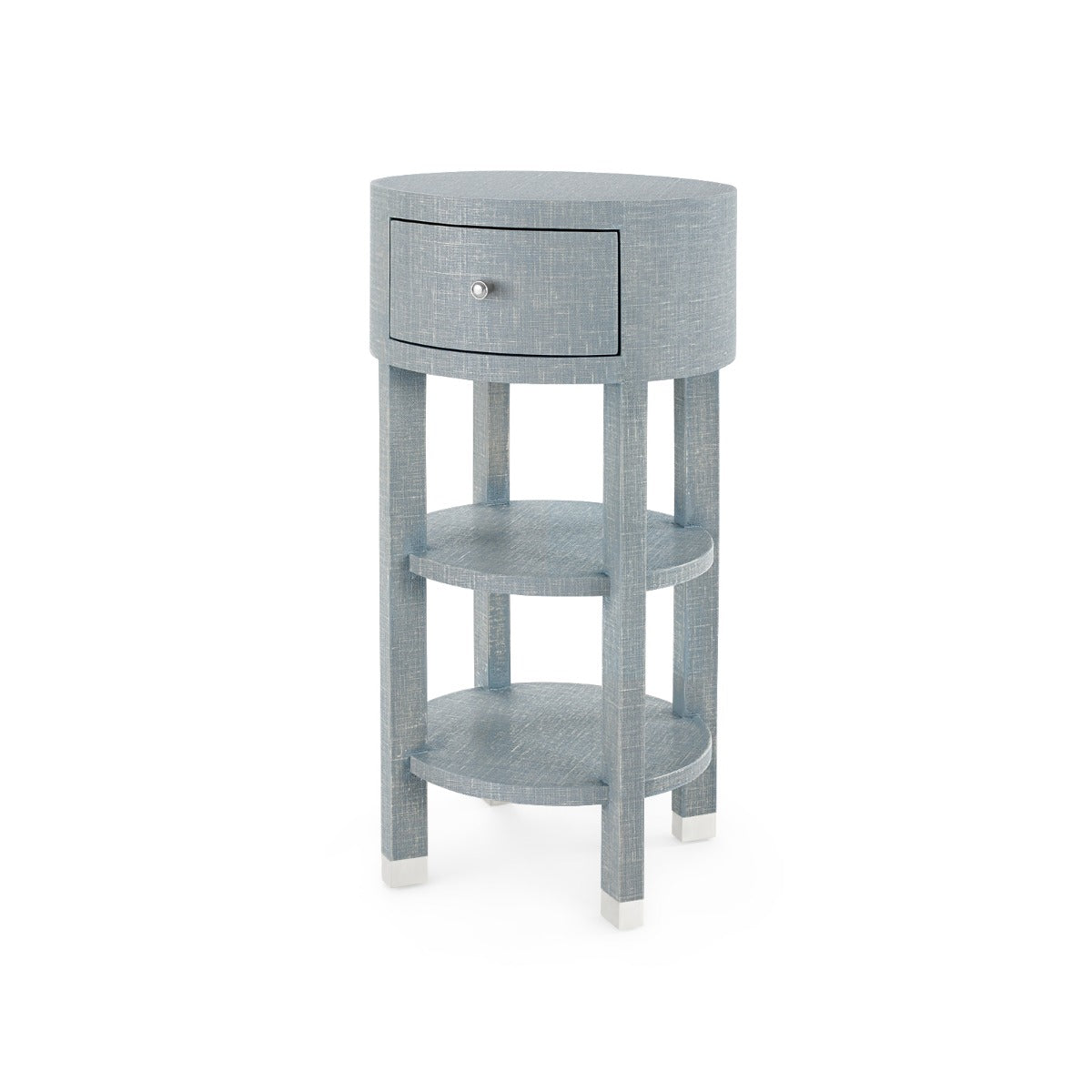 Claudette 1-Drawer Round Side Table | Villa & House - CLU-115-5126-807