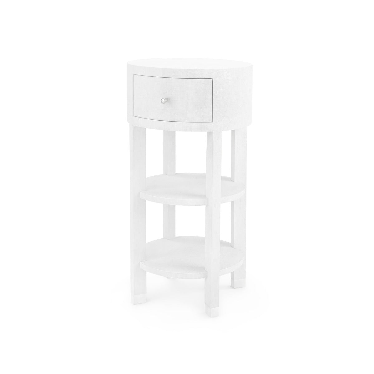 Claudette 1-Drawer Round Side Table | Villa & House - CLU-115-5129-807