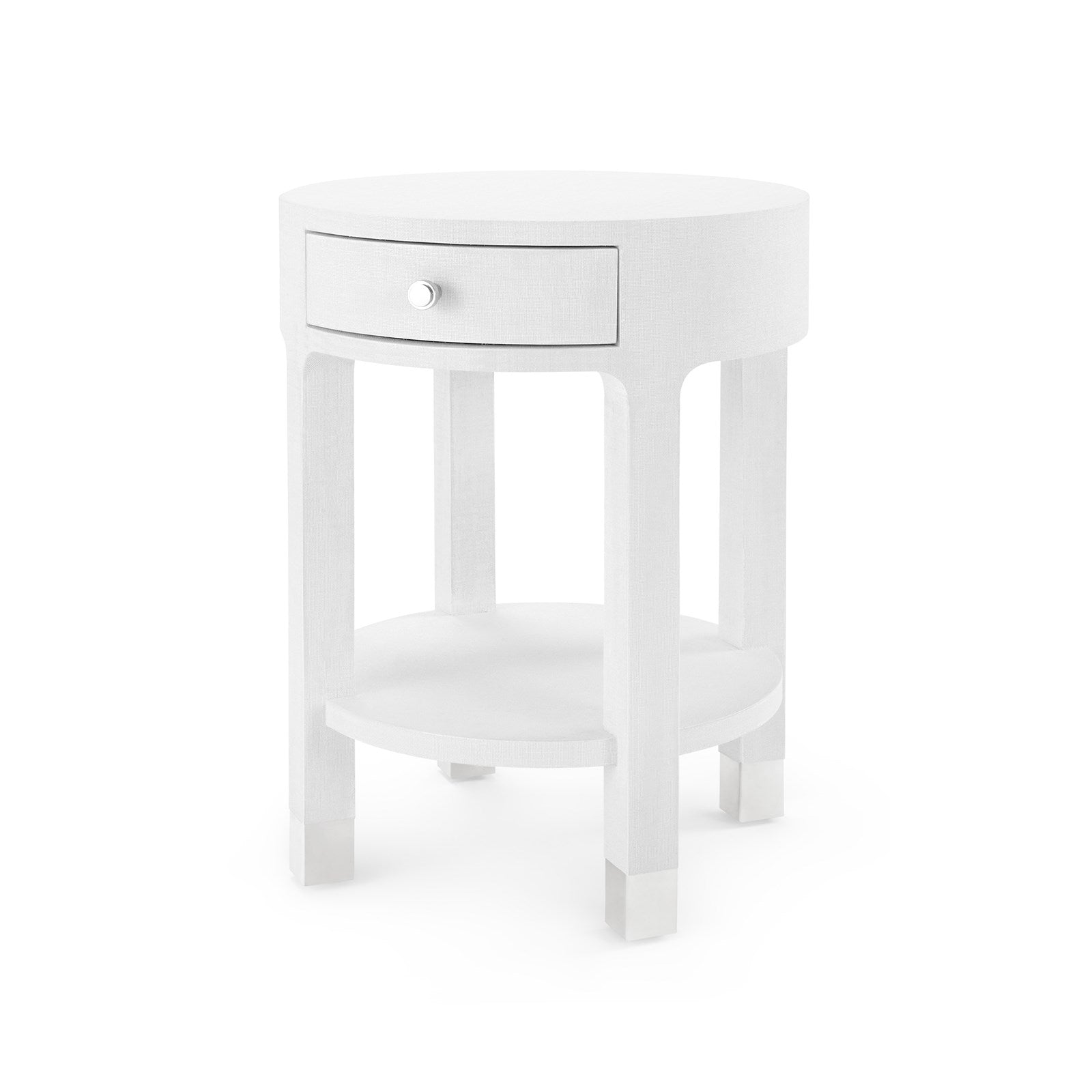 Dakota 1-Drawer Round Side Table | Villa & House - DAK-115-5129