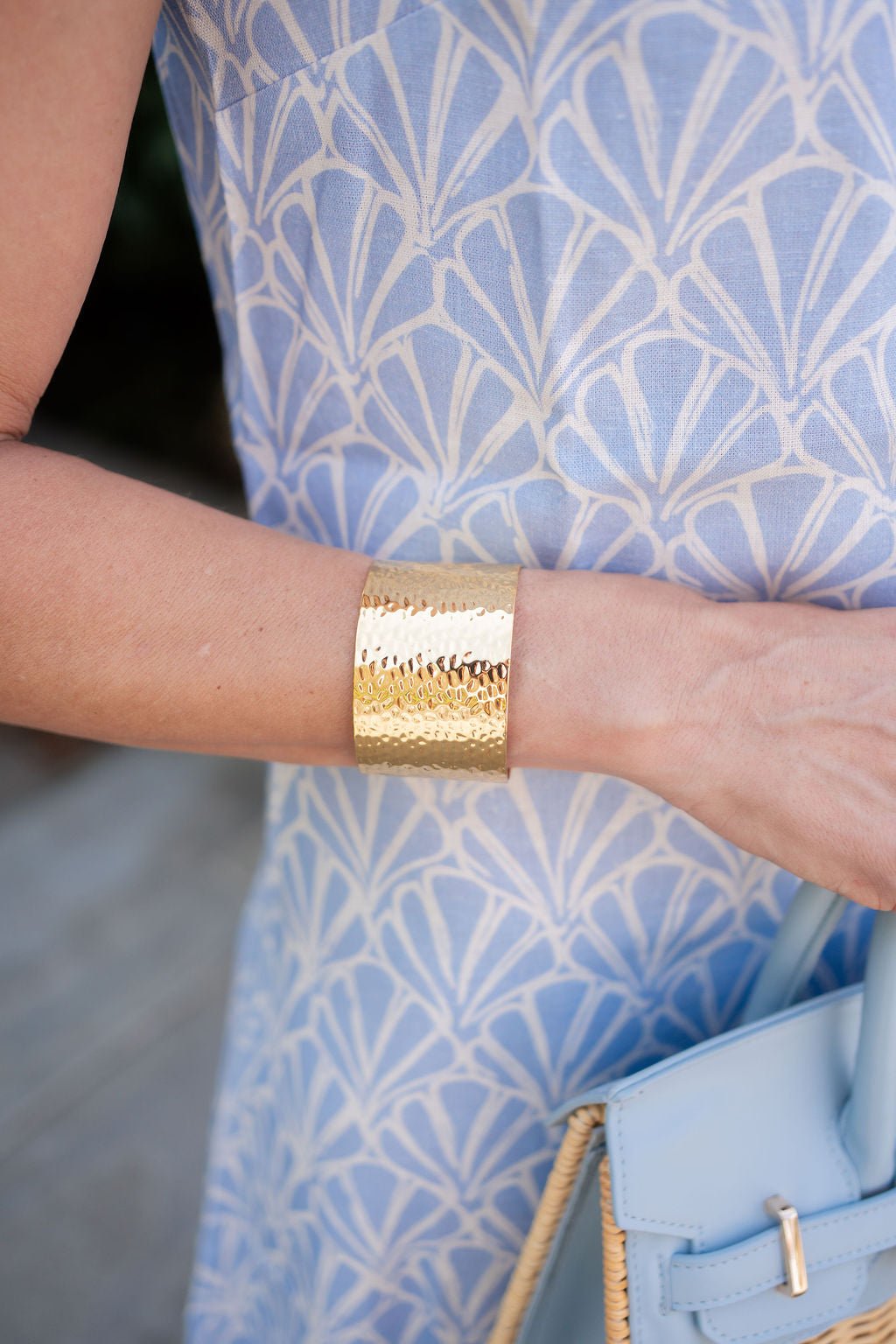 Emily Gold Cuff - 18k Gold Plated