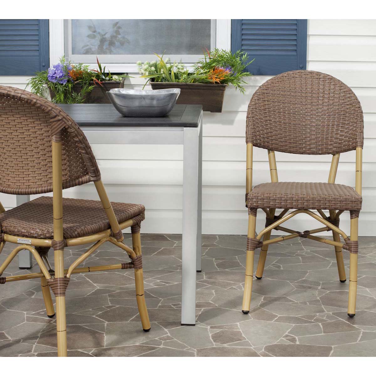Safavieh Barrow Indoor, FOX5203 - Brown (Set of 2)
