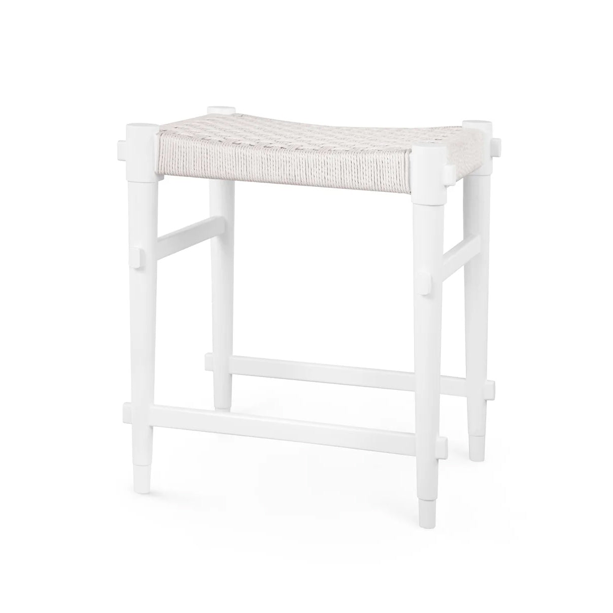 Rope Counter Stool - Eggshell White | Villa & House - RPE-575-09