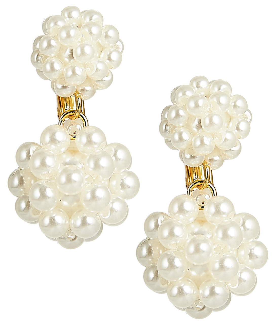Kate Cluster Pearl Small - Earrings - Belle of the Ball