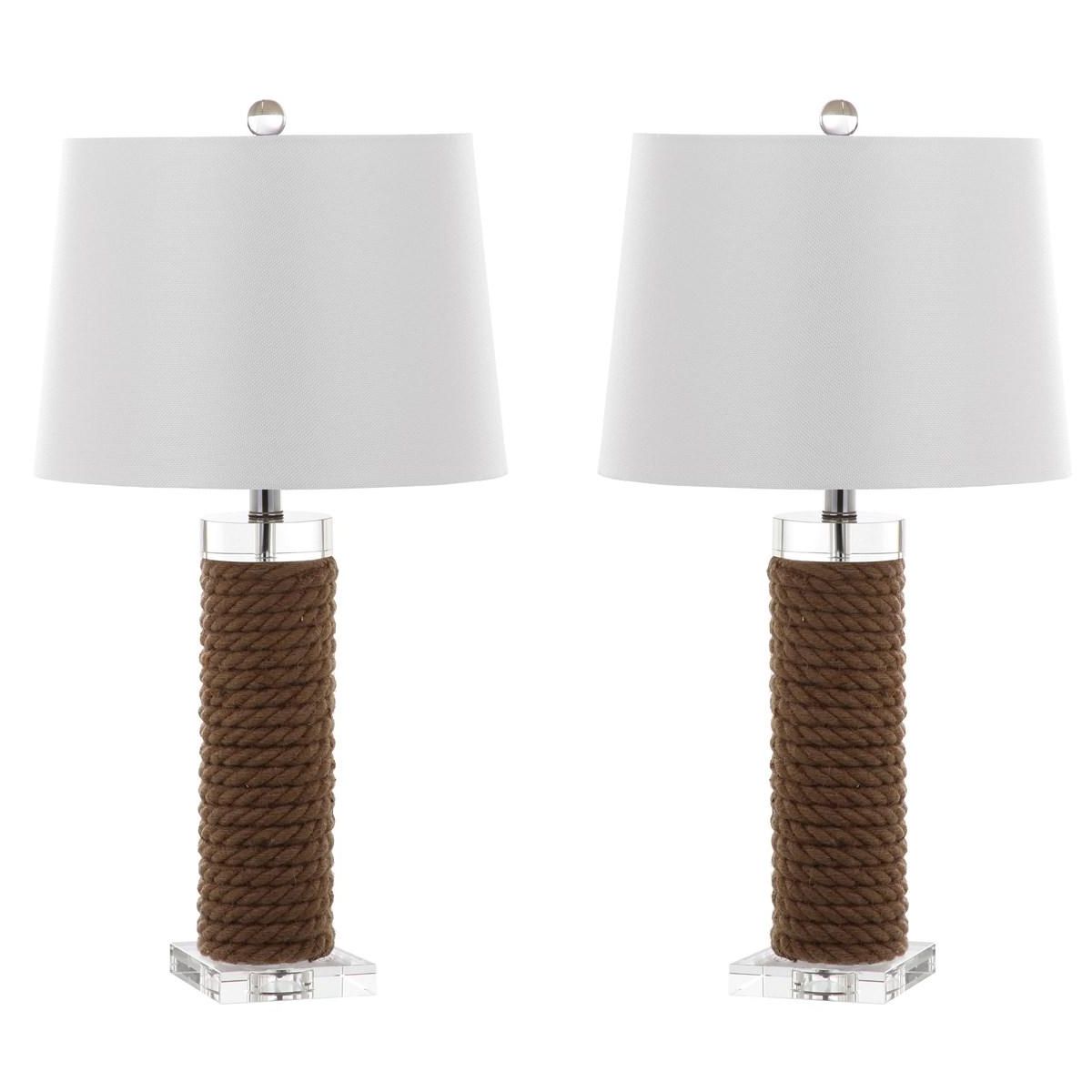 Safavieh Boyd 26.5 Inch H Rope Table Lamp , LIT4379