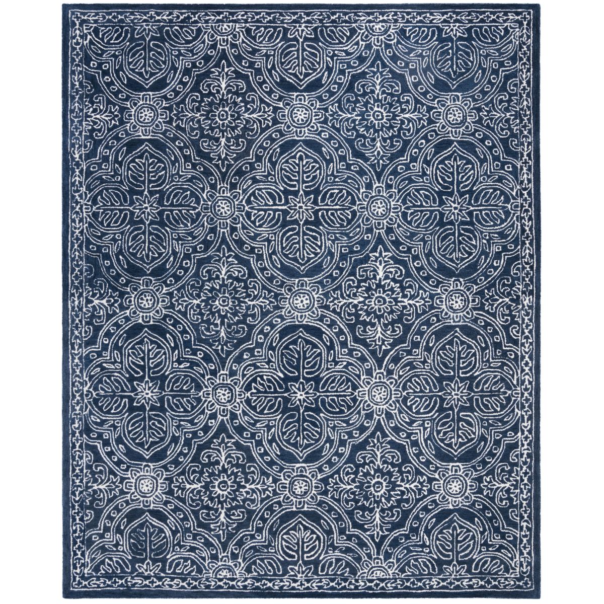Eleanora Rug | Lauren Ralph Lauren - LRL6503 - Navy / Ivory