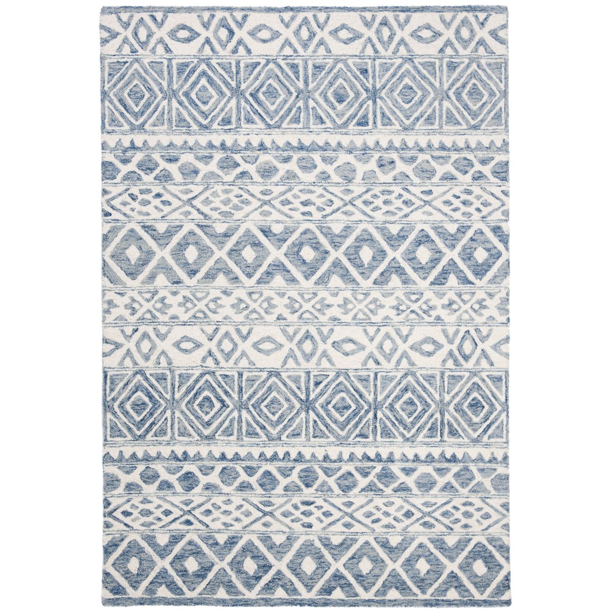 Theresa Rug | Lauren Ralph Lauren - LRL6650 - Ivory / Blue