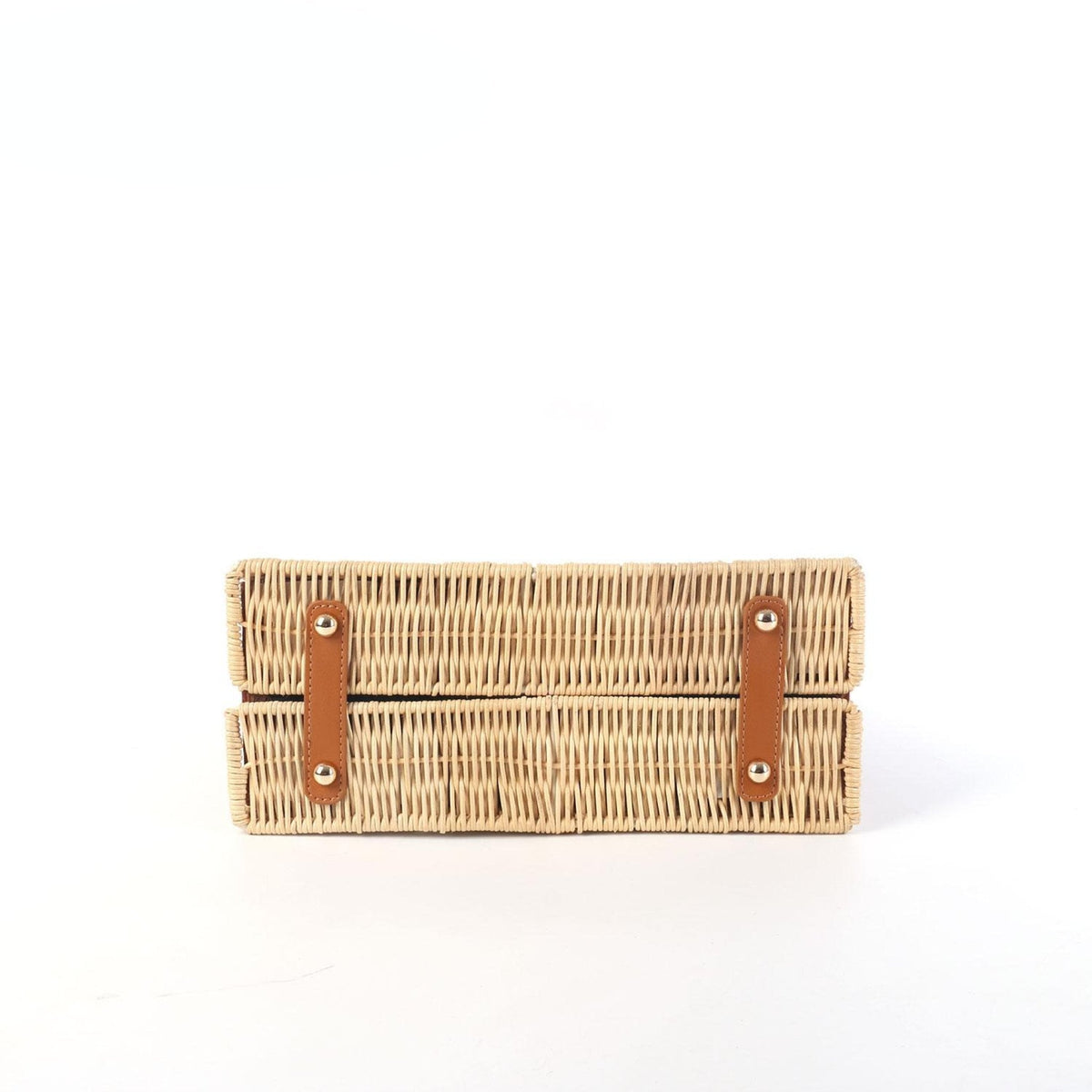 Margo Camel - Wicker Handbag