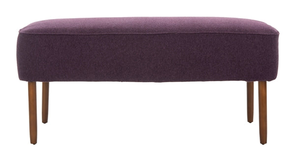 Levi Bench, MCR4609 | Safavieh - Plum