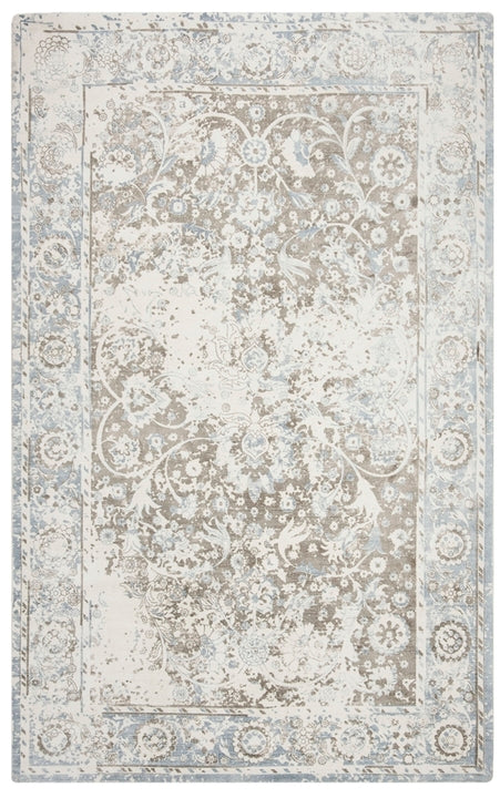 Mirage 973 Rug | Safavieh MIR973M - Blue / Charcoal