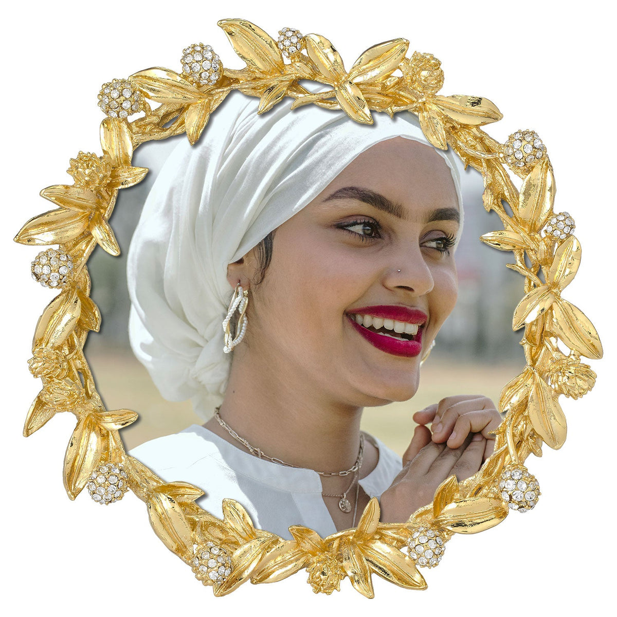 Cornelia 4.5" Round Picture Frame